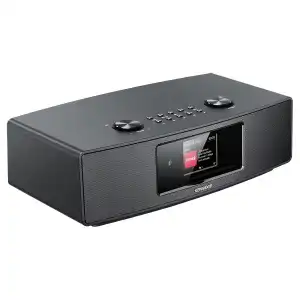 Kenwood - Sistema Hi-Fi Smart-Radio CR-ST700SCD Con DAB+, Internet Radio , CD, USB Y Bluetooth, Negro