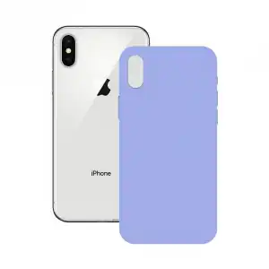 Ksix Soft Silicone Lavanda para iPhone X/XS