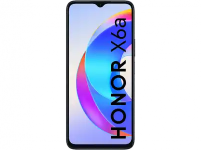 Móvil - Honor X6a, Midnight Black, 128 GB, 4 GB RAM, 6.56 " Mediatek Helio G36, 5200 mAh, Magic UI 7.1 basado en Android 13