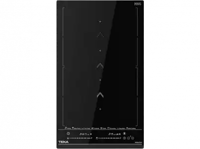 Placa modular - Teka IZS 34700 MST, Inducción, 2 zonas, Zona grande 25.5 cm, Touch Control, 30 Negro