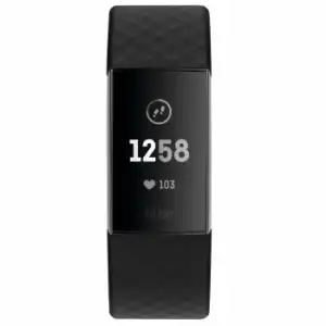 Pulsera de Actividad Fitbit Charge 3 - Grafito/Negro