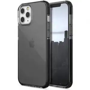 Raptic Funda Clear Negra para Apple iPhone 12 Pro Max