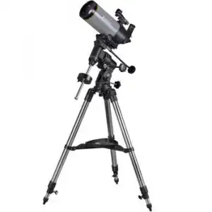 Telescopio Astronómico Maksutov 100/1400 Montura Super Estable Eq3. Ideal Viajes Fácil Manejo Adaptador Smartphone Bresser