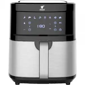 Thulos TH-FR6565 Freidora de Aire 8 Programas 6.5L 1700W Negra