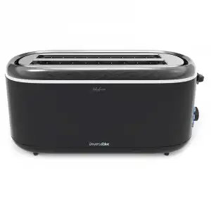 Universal Blue Toasty Plus 2L/OB Tostadora 2 Ranuras 1300W Negra