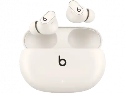 Apple Beats Studio Buds + (2023), Auriculares True Wireless, Cancelación de Ruido, Apple, Android, Marfil