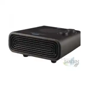 Calefactor Horizontal Orbegozo. Tres Posiciones: 1100w-2200w-ventilador. Termostato Regulable. Calor Instantáneo. Color Negro.