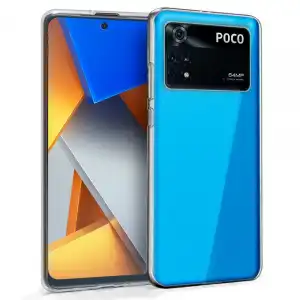 Cool Funda Silicona Transparente para Xiaomi Poco M4 Pro