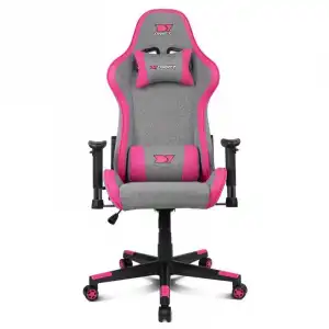 Drift DR90 Pro Silla Gaming Gris/Rosa