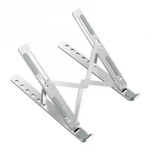 Ewent Soporte Plegable de Viaje Aleación de Aluminio para Portátil