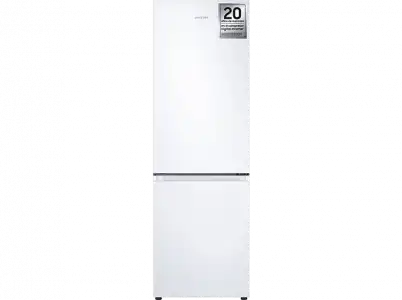 Frigorífico combi - Samsung SMART AI RB34C600DWW/EF, No Frost, 185.3cm, 344l, Mono Cooling, WiFi, Blanco