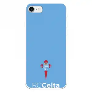 Funda Licencia Oficial RC Celta Escudo Fondo Azul para iPhone 8