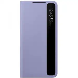 Funda Smart Clear View S21 Plus Violeta