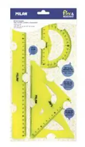 Kit Milan de reglas Flex&Resistant amarillo Acid