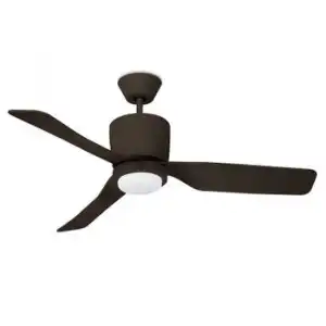 Leds C4 Ventilador Ip20 Vera Led 15w Blanco Cálido - 3000k Marrón Cobrizo Marrón