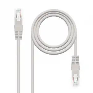 Nanocable Cable de Red RJ45 UTP AWG24 Cat. 5e 7m Gris