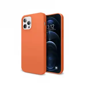 Nueboo Funda Soft Naranja para iPhone 12 Pro Max