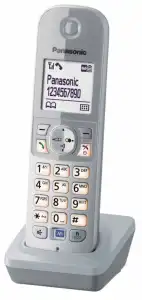 Panasonic Kx-tga681 Teléfono Dect Identificador De Llamadas Plata