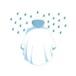 Poncho impermeable infantil Legami