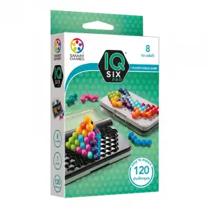 Smart Games Juego Educativo de Mesa Iq Six Pro +8 Años