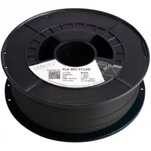 Smartfil PLA Recycled Filamento 3D Fabricado con PLA Reciclado 1.75mm 1000g Black