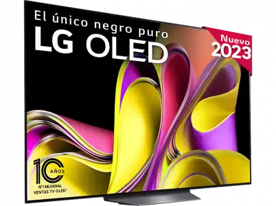 TV OLED 65" - LG OLED65B36LA, 4K, Inteligente α7 4K Gen6, Smart TV, DVB-T2 (H.265), Negro