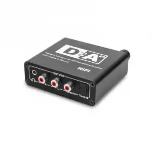 Unotec Adaptador HIFI de Audio Digital a Analógico