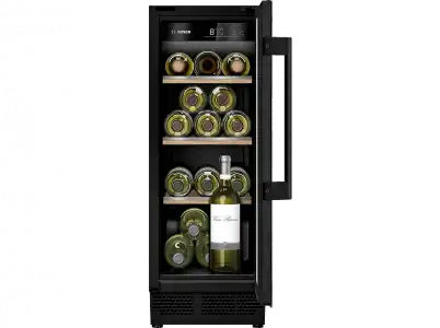 Vinoteca integrable - Bosch KUW20VHF0, 81.8 cm, 21 botellas, Negro