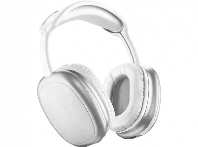 Auriculares inalámbricos - Music Sound Maxi 2, Autonomía 22h, Micrófono integrado, Tiempo carga 1.5h, Blanco