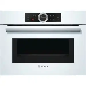 Bosch - Horno Compacto Multifunción Con Microondas Serie 8- CMG633BW1