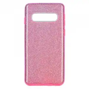 Funda Brillantina Rosa para Samsung Galaxy S10 Plus