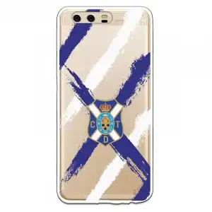 Funda Oficial Cd Tenerife Escudo Clear Ss18-19 Huawei P10