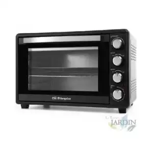Horno Eléctrico De Sobremesa 45 Litros. 2000 W. Calor Superior E Inferior.