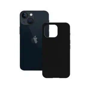 Ksix Funda Semirrígida Antideslizante para iPhone 14 Negro Bulk