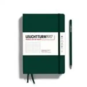 Libreta A5 Leuchtturm 1917 Medium tapa dura Puntos Forest Green