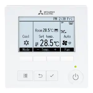 Mitsubishi Electric - Control remoto Mitsubishi Electric para aire acondicionado - PAR-41MAA.