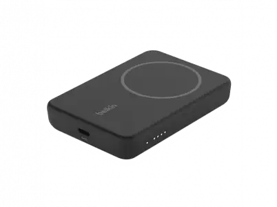 Powerbank - Belkin BPD004BTBK, 5000 mAh, USB-C, Para iPhone, Negro