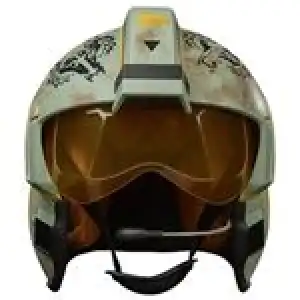 Réplica Star Wars The Mandalorian Casco electrónico Trapper Wolf