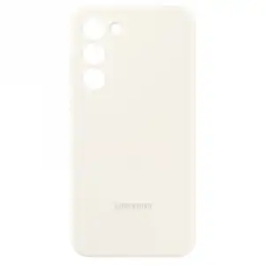 Samsung Silicone Case Funda de Silicona Crema para Galaxy S23 Plus