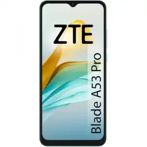 Zte Blade A53 Pro, Smartphone 6.52" Hd+, 4gb Ram, 64gb Almacenamiento, Doble Cámara 13mp, Batería De 5000mah, Sensor De Huella, Dual Sim, Color Mint